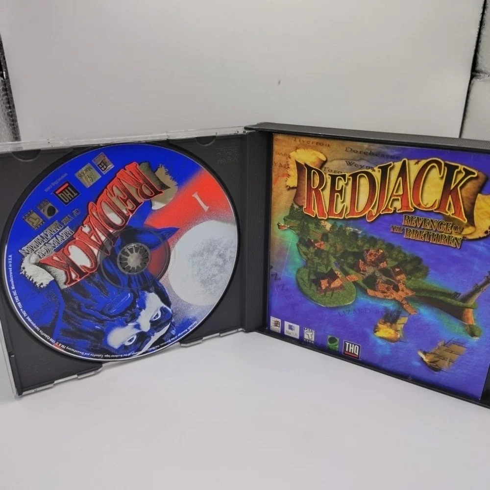 Red Jack Revenge of Brethren Windows 95 Mac OS PC Game Cyberflix 1998 Sealed